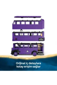 LEGO ® Harry Potter™ Knight Bus Adventure  - 8+ Kids Vehicle Model Building Set (499P) - Image 6