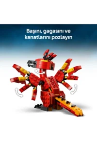 LEGO ® Harry Potter™ Fawkes™: Dumbledore's Phoenix  - Figure Building Set for Kids 8+ (299P) - Image 6