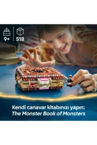 LEGO ® Harry Potter™ Biting Monster Book  - Creative Toy Building Set for Kids 9+ (518P) - Image 5