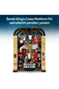 LEGO ® Harry Potter™ Bookshelf Decor: Hogwarts™ Express  - 10+ Creative Toy Building Set (832P) - Image 6