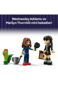 LEGO ® Wednesday Black Dahlia  - Flower Model Building Set for Kids 9+ (358P) - Image 8
