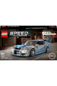 LEGO ® Speed ​​Champions Faster Furious Nissan Skyline GT-R (R34)  - 9+ Building Set (319P) - Image 3