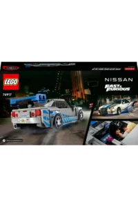 LEGO ® Speed ​​Champions Faster Furious Nissan Skyline GT-R (R34)  - 9+ Building Set (319P) - Image 4