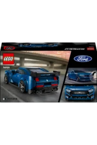 LEGO ® Speed ​​Champions Ford Mustang Dark Horse Sports Car  - 9+ Toy Building Set (344P) - Image 4