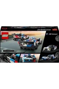 LEGO ® Speed ​​Champions BMW M4 GT3 and BMW M Hybrid V8 Race Cars  - 9+ Model Building Set (676P) - Image 4