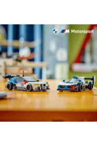 LEGO ® Speed ​​Champions BMW M4 GT3 and BMW M Hybrid V8 Race Cars  - 9+ Model Building Set (676P) - Image 5