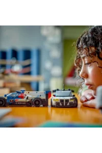 LEGO ® Speed ​​Champions BMW M4 GT3 and BMW M Hybrid V8 Race Cars  - 9+ Model Building Set (676P) - Image 8