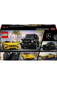 LEGO ® Speed ​​Champions Mercedes-AMG G 63 and Mercedes-AMG SL 63  – 10+ Toy Building Set (808P) - Image 4