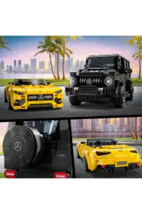 LEGO ® Speed ​​Champions Mercedes-AMG G 63 and Mercedes-AMG SL 63  – 10+ Toy Building Set (808P) - Image 6