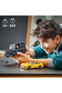 LEGO ® Speed ​​Champions Mercedes-AMG G 63 and Mercedes-AMG SL 63  – 10+ Toy Building Set (808P) - Image 8
