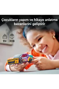 LEGO ® Speed ​​Champions NASCAR® Next Gen Chevrolet Camaro ZL1  – 9+ Toy Car Building Set (328P) - Image 6