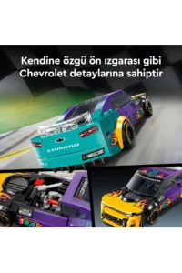 LEGO ® Speed ​​Champions NASCAR® Next Gen Chevrolet Camaro ZL1  – 9+ Toy Car Building Set (328P) - Image 7
