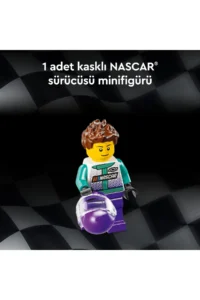 LEGO ® Speed ​​Champions NASCAR® Next Gen Chevrolet Camaro ZL1  – 9+ Toy Car Building Set (328P) - Image 8