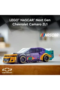 LEGO ® Speed ​​Champions NASCAR® Next Gen Chevrolet Camaro ZL1  – 9+ Toy Car Building Set (328P) - Image 9