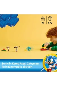 LEGO ® Sonic the Hedgehog™: Sonic's Campfire Shootout  - 7+ Creative Toy Building Set (177P) - Image 5