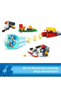 LEGO ® Sonic the Hedgehog™: Sonic's Campfire Shootout  - 7+ Creative Toy Building Set (177P) - Image 6