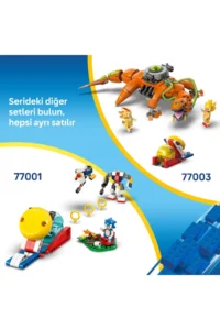 LEGO ® Sonic the Hedgehog™ Cyclone vs. Metal Sonic - Toy Building Set for Kids 8+ (290P) - Image 10