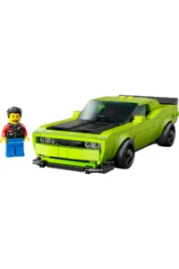 LEGO ® Speed ​​Champions Dodge Challenger SRT Hellcat Sports Car  - 9+ Toy Building Set (390P) - Image 2