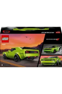 LEGO ® Speed ​​Champions Dodge Challenger SRT Hellcat Sports Car  - 9+ Toy Building Set (390P) - Image 4