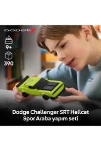 LEGO ® Speed ​​Champions Dodge Challenger SRT Hellcat Sports Car  - 9+ Toy Building Set (390P) - Image 5