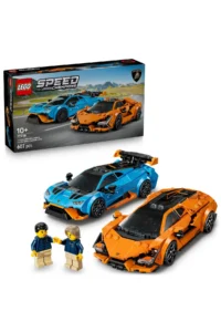 LEGO ® Speed ​​Champions Lamborghini Revuelto and Huracán STO  - 10+ Toy Building Set (607P)