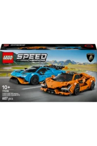 LEGO ® Speed ​​Champions Lamborghini Revuelto and Huracán STO  - 10+ Toy Building Set (607P) - Image 3