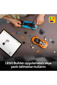 LEGO ® Speed ​​Champions Lamborghini Revuelto and Huracán STO  - 10+ Toy Building Set (607P) - Image 9