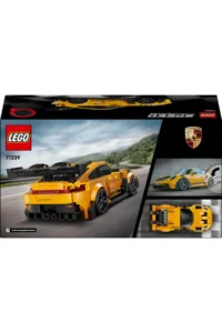 LEGO ® Speed ​​Champions Porsche 911 GT3 RS Super Car  - Toy Building Set for Kids 9+ (348P) - Image 4