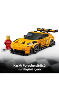 LEGO ® Speed ​​Champions Porsche 911 GT3 RS Super Car  - Toy Building Set for Kids 9+ (348P) - Image 8