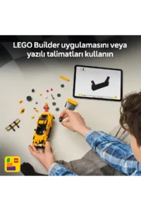 LEGO ® Speed ​​Champions Porsche 911 GT3 RS Super Car  - Toy Building Set for Kids 9+ (348P) - Image 9