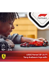 LEGO ® Speed ​​Champions Ferrari SF-24 F1® Race Car  - 10+ Toy Model Building Set (275Pr) - Image 5