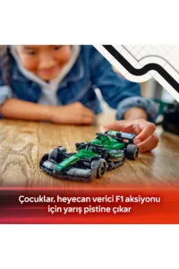 LEGO ® Speed ​​Champions Aston Martin Aramco F1® AMR24 Race Car  - 10+ Toy Building Set (269P) - Image 6