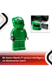 LEGO ® Speed ​​Champions Aston Martin Aramco F1® AMR24 Race Car  - 10+ Toy Building Set (269P) - Image 7