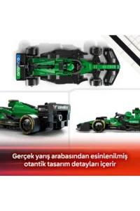LEGO ® Speed ​​Champions Aston Martin Aramco F1® AMR24 Race Car  - 10+ Toy Building Set (269P) - Image 8
