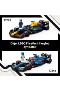 LEGO ® Speed ​​Champions Visa Cash App RB VCARB 01 F1® Race Car  - 18+ Toy Set (248Pr) - Image 10