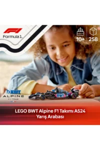 LEGO ® Speed ​​Champions BWT Alpine F1® Team A524 Race Car  - 10+ Toy Building Set (258P) - Image 5