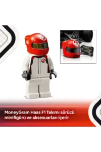 LEGO ® Speed ​​Champions MoneyGram Haas F1® Team VF-24 Race Car  - 10+ Toy Building Set (242P) - Image 7