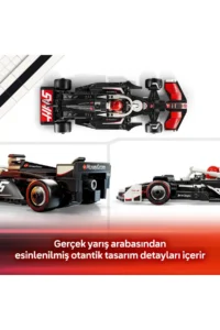 LEGO ® Speed ​​Champions MoneyGram Haas F1® Team VF-24 Race Car  - 10+ Toy Building Set (242P) - Image 8