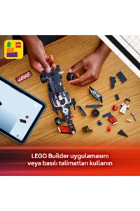 LEGO ® Speed ​​Champions MoneyGram Haas F1® Team VF-24 Race Car  - 10+ Toy Building Set (242P) - Image 9