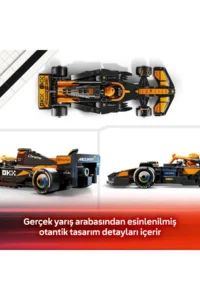 LEGO ® Speed ​​Champions McLaren F1® Team MCL38 Race Car  - 10+ Toy Building Set (269P) - Image 8
