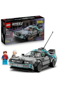 LEGO ® Speed ​​Champions Time Machine from Back to the Future  - 9+ Toy Building Set (357 Pieces)