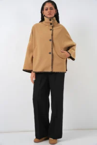 Bigdart Women Embroidered Bowl Jacket 9167 - Mustard - Image 2
