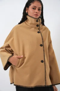 Bigdart Women Embroidered Bowl Jacket 9167 - Mustard - Image 3