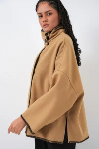 Bigdart Women Embroidered Bowl Jacket 9167 - Mustard - Image 4