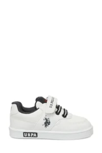 U.S. Polo Assn. BASE. Polo Assn. CAMERON JR 5FX Kids Sneaker WHITE NAVY - Image 2