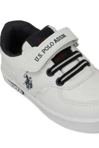 U.S. Polo Assn. BASE. Polo Assn. CAMERON JR 5FX Kids Sneaker WHITE NAVY - Image 6
