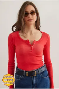 Olalook Women's Washed Coral Patchwork Camisole Blouse