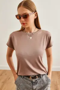Olalook Women Mink Yarasa Knitting Viscon Blouse - Image 3