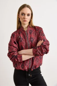 Olalook Women's Tile Zipper Pocket Unlined Quilted Jacket - Image 5