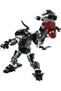 LEGO ® ǀ Marvel Venom Robot Armor vs. Miles Morales 76276 - 6+ Creative Toy Building Set (134P) - Image 2